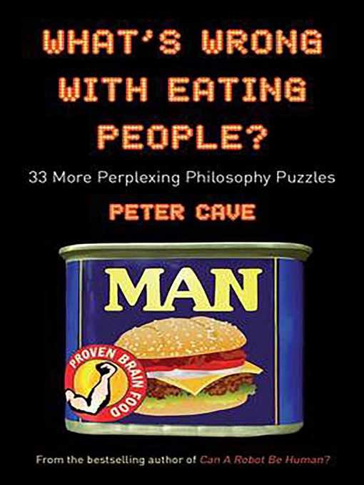 Cover image for What's Wrong with Eating People?